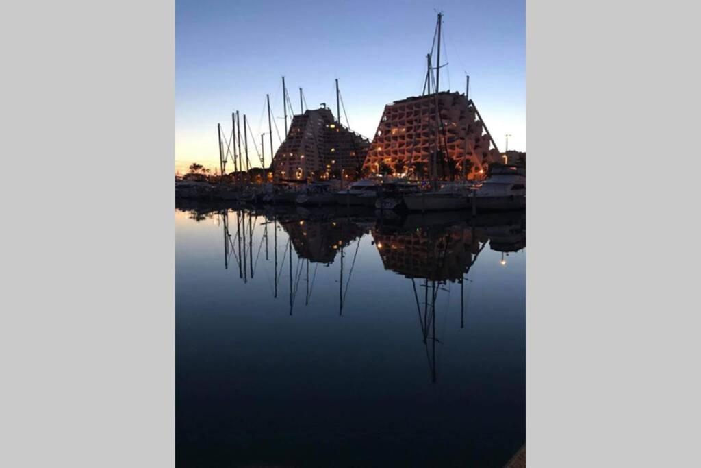 Apartamento Vue Imprenable Sur Le Port, Proche Plages ! La Grande-Motte Exterior foto